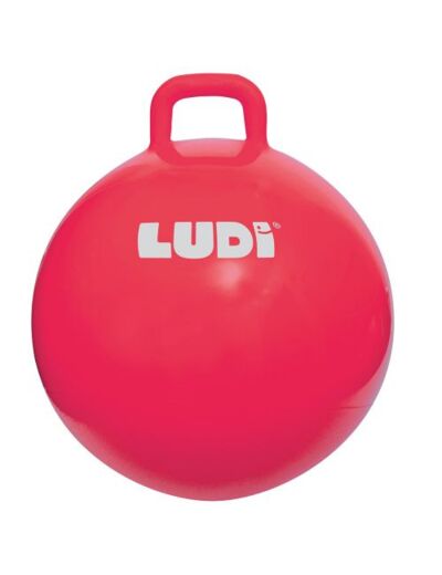 Ballon sauteur XXL rouge Ludi