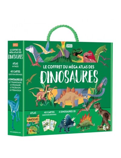 Coffret du Mega Atlas des Dinosaures
