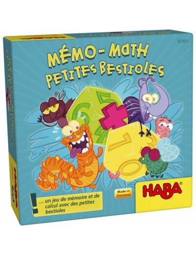 !!! Super Mini Jeu - Mémo-math Petites bestioles (Frans) Duits 303628 - Nederlands 303652