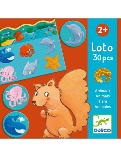 Animals lotto