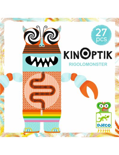 Kinoptik rigolomonster bouwspel en animatiespel