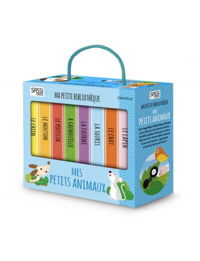 SASSI - 606183 - MA PETITE BIBLIOTHÈQUE - MES PETITS ANIMAUX