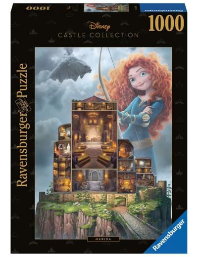 Puzzel 1000 stukjes  - Disney Castles: Merida