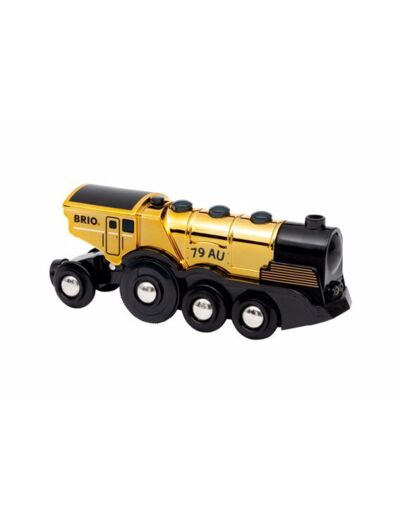 Brio - Locomotive dorée puissante à piles - 33630