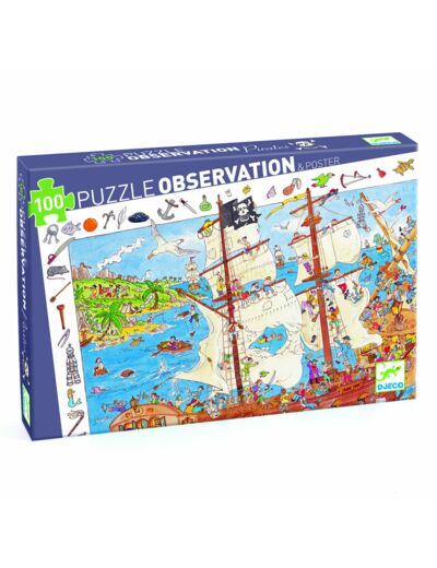 Puzzles Observation - Les Pirates