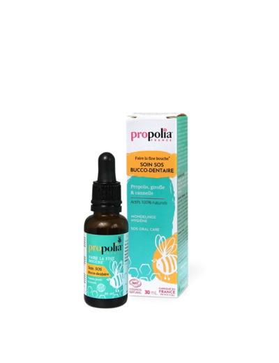 Manino : Propolia Solution Propolis Girofle Cannelle Romarin 30 ml