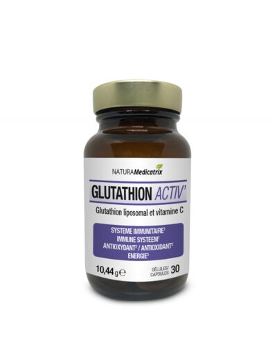 Naturamedicatrix : Glutathion Activ' 30 gel