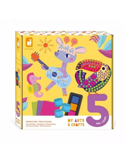 Coffret Multiactivites 8 Réalisations 5 ans Janod