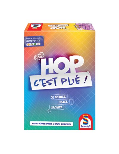 Hop c'est plié !