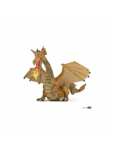 Papo - Dragon or avec flamme - 39095