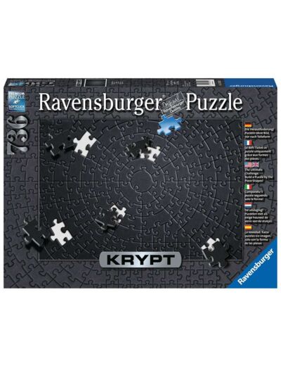 Puzzle Ravensburger - Krypt Black - 736 pc - 15260
