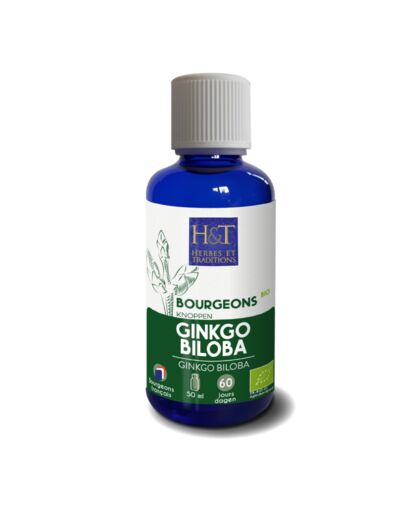 Herbes & Traditions : Gem BOURGEON GINKGO BILOBA Bio 50 ml