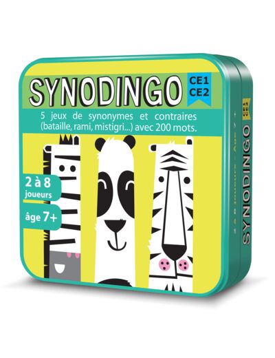 Synodingo 5 jeux de synonymes et contraires