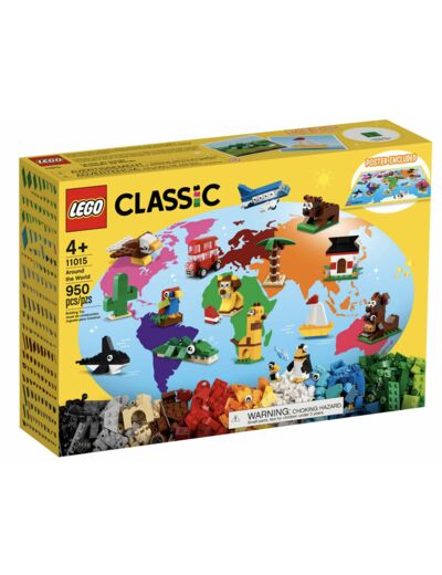 Lego Classic - Briques créatives « Autour du monde » - 36211015LEG