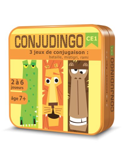 Conjudingo CE1 3 jeux de conjugaison