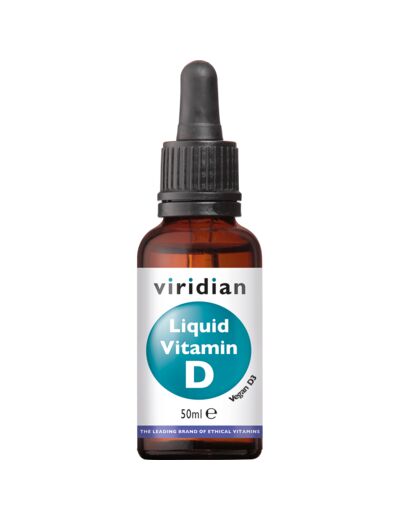 Viridian-Liquid Vitamin D3 2000 UI  50µg
