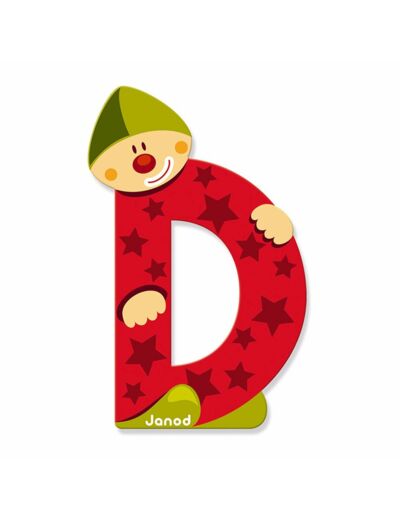 CLOWN LETTER D