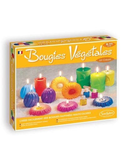 ASMOD - 322358 - BOUGIES VEGETALES