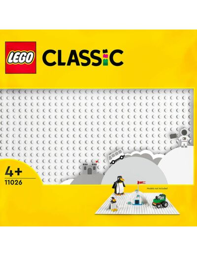 LEGO - La plaque de construction blanche - 11026