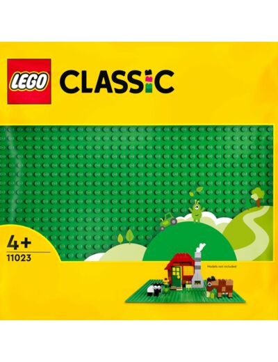 Lego -  La plaque de construction verte - 11023