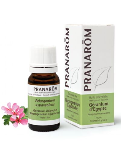 Pranarom-Huile essentielle Géranium d'Egypte10 ml