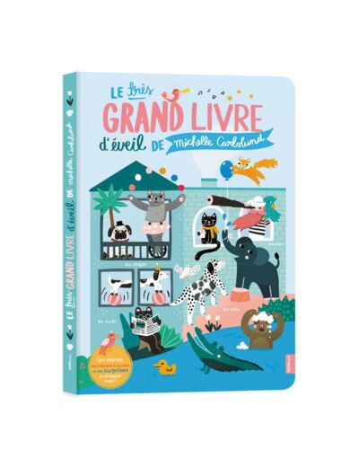 Mon très grand livre d'éveil - Les animaux de Michelle Carlslund