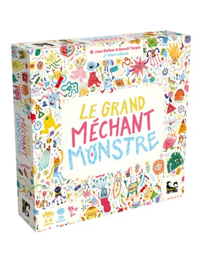 HBG - BAN010GR - LE GRAND MECHANT MONSTRE