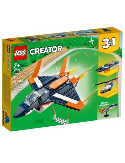 Lego creator - L’avion supersonique - 31126