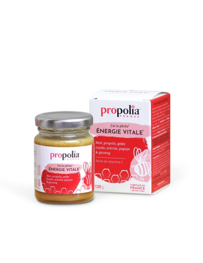 Manino : Propolia Energie Vitale Propolis Miel Gelée Royale Acérola Ginseng 120