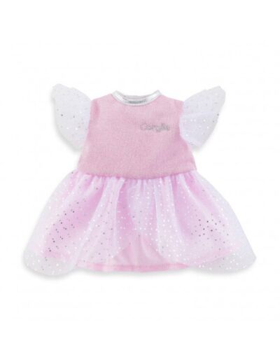 COR - 9000212130 - Robe Rose à Paillettes pour poupée ma Corolle