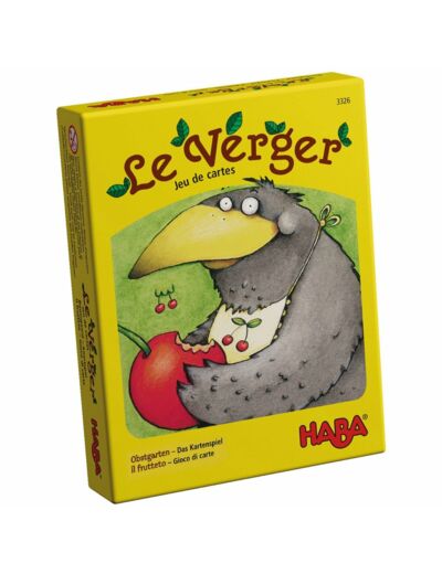 !!! Jeu de cartes - Le verger (Frans) Duits 4713 - Nederlands 4728