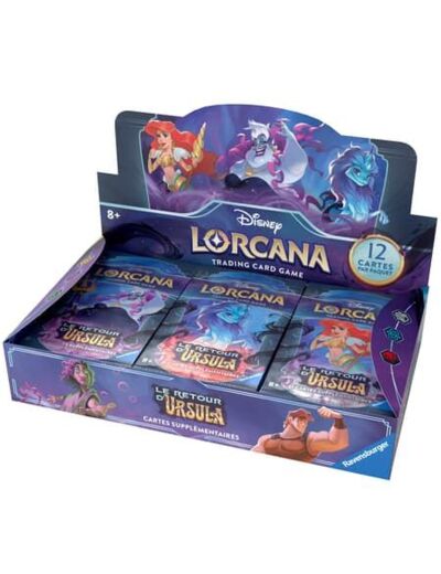 Lorcana : Le Retour d'Ursula - Display de Boosters (FR)