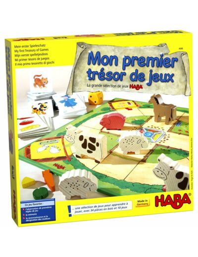 Mon premier trésor de jeux - La grande sélection de jeux HABA (FR)