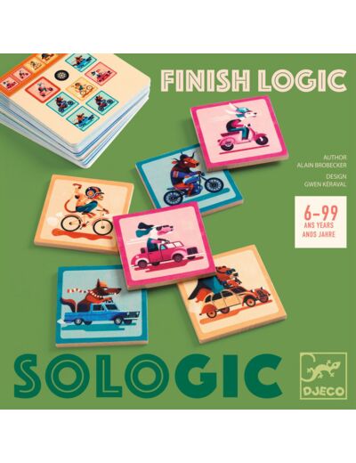 Djeco Finish Logic jeu de déduction