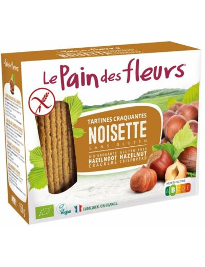 LPDF Tartines aux noisettes bio 150 gr