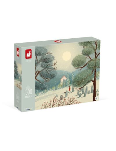 Janod - Puzzle Merveilles d'hiver - 1500 pcs - J02515