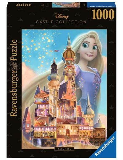 Puzzel 1000 stukjes  - Disney Castles: Rapunzel