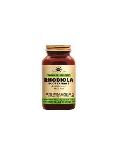 Solgar-Rhodiola Root Extract 60 gel