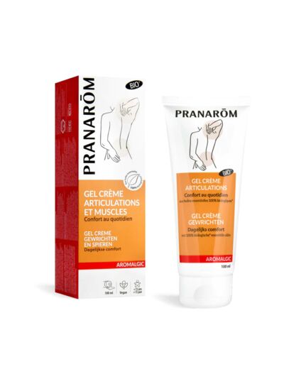 Pranarom : Gel Crème Articulations et Muscles Bio 75 ml