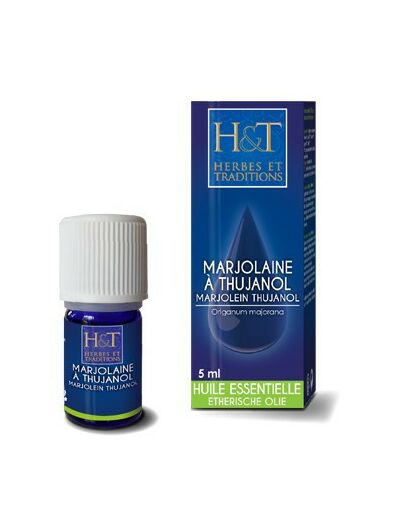 Herbes & Traditions : Huile essentielle MARJOLAINE THUJANOL 5 ml