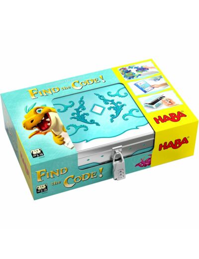 Spel - Find the code! Fantasieland (Duitse verpakking met Nederlandse handleiding)