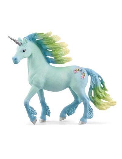 SCHLEICH - Licorne barbe à papa, étalon - 70722