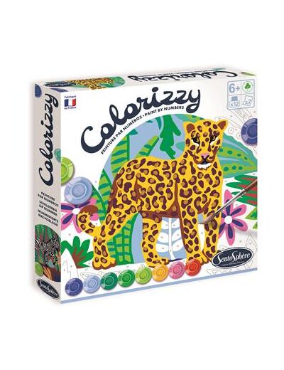 Colorizzy - Zèbre et léopard