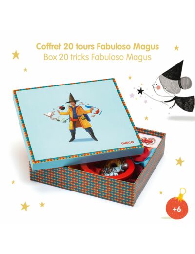 Coffret et accessoires de magie