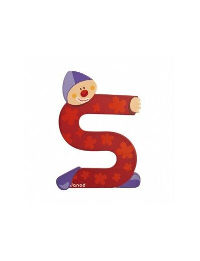 CLOWN LETTER S