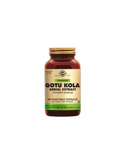 Solgar-Gotu Kola Extract 100 gel