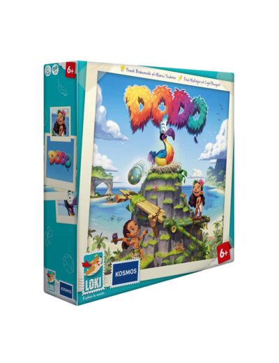 Dodo jeu coopératif de mémoire et de rapidité