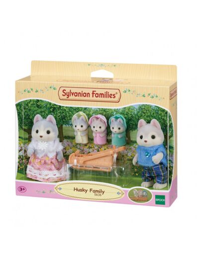 Sylvanian - La famille husky - 5636