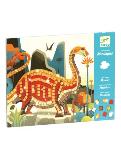 DJECO - DJ08899 - Mosaïques Dinosaures