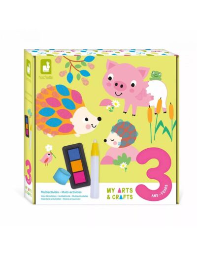 Coffret Multiactivités 8 Réalisations 3 ans Janod